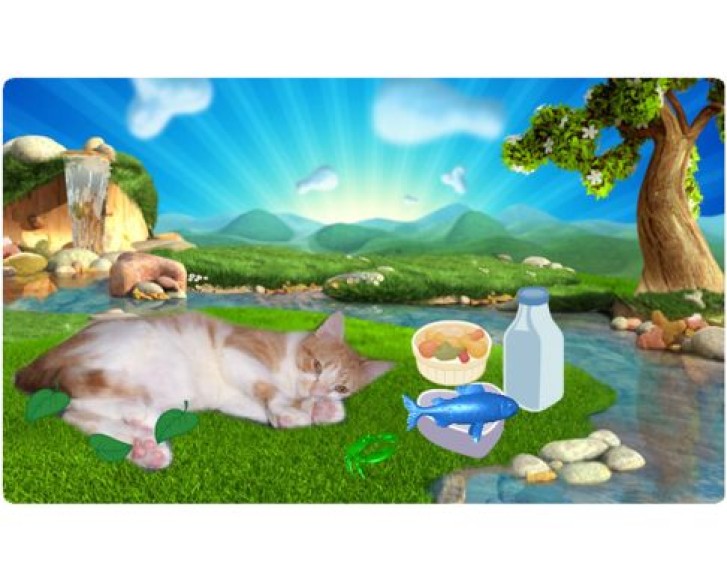 Picture of a cat / kitten / feline